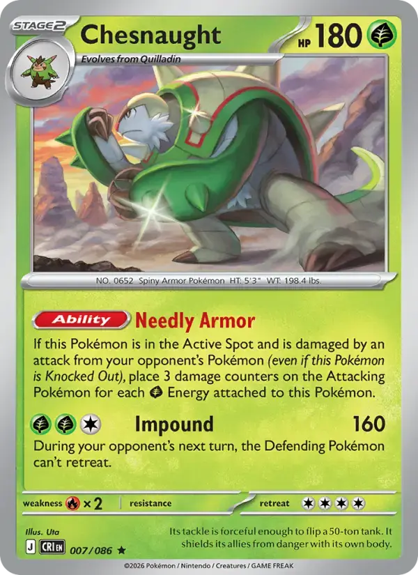 Chesnaught #007 — Chaos Rising