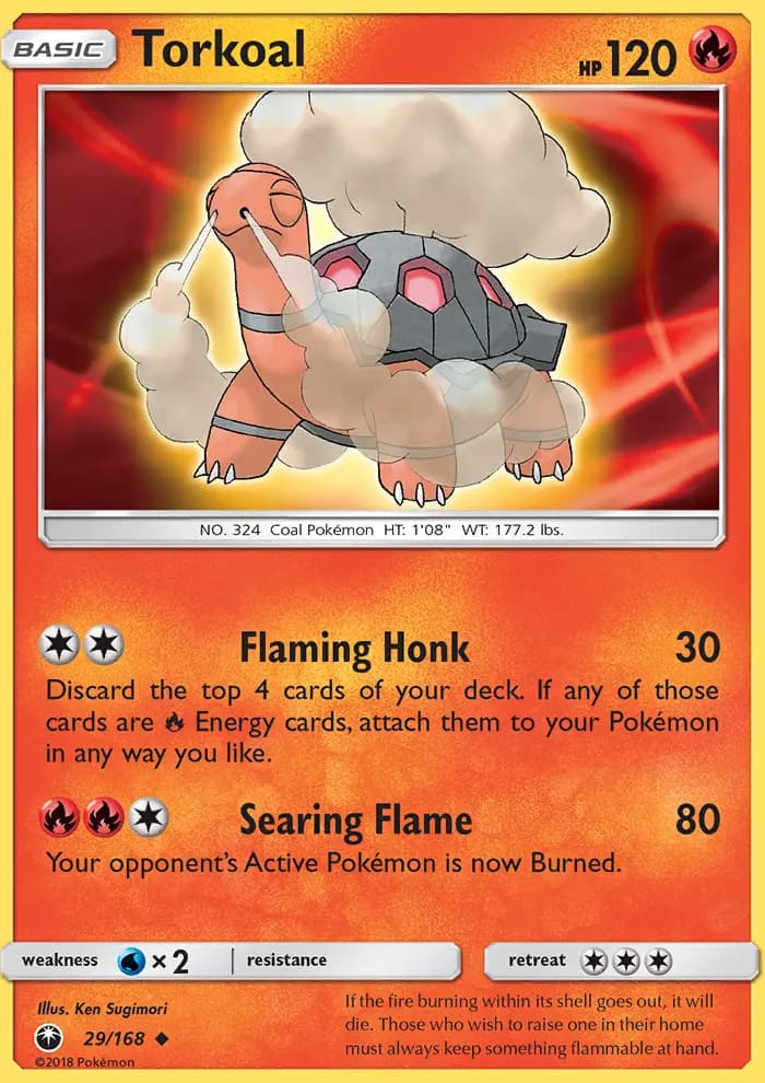 Torkoal #29 — Celestial Storm