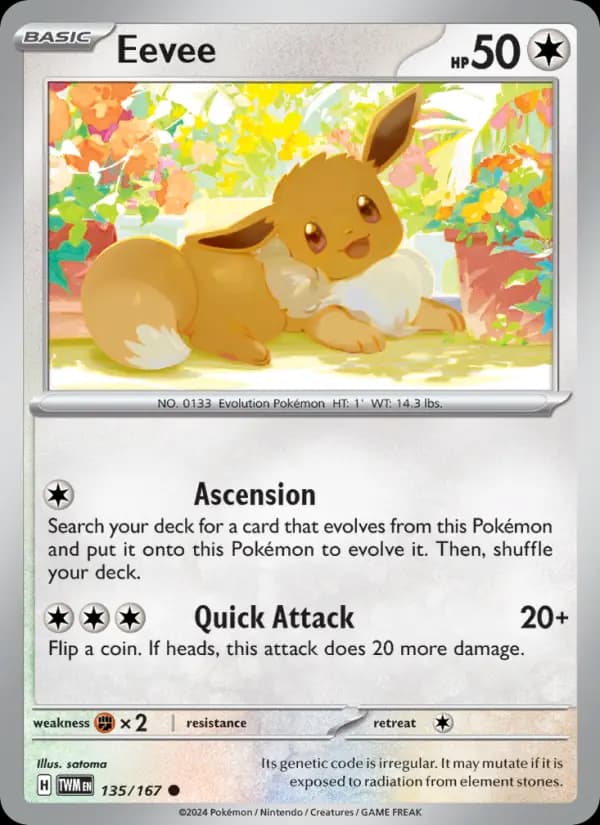 Eevee #135 — Twilight Masquerade