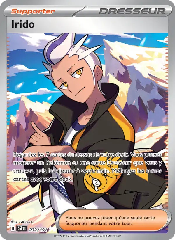 Carte Pokémon Irido #232 — Étincelles Déferlantes