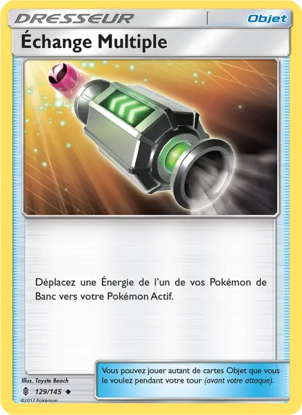 Carte Pokémon Échange Multiple #129 — Gardiens Ascendants