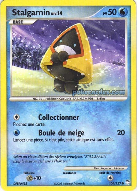 Carte Pokémon Stalgamin #100 — Trésors Mystérieux