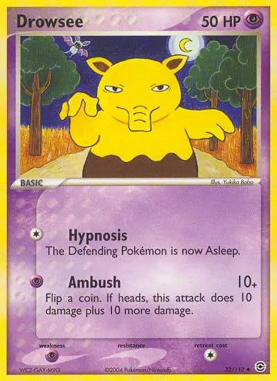 Drowzee #32 — FireRed & LeafGreen