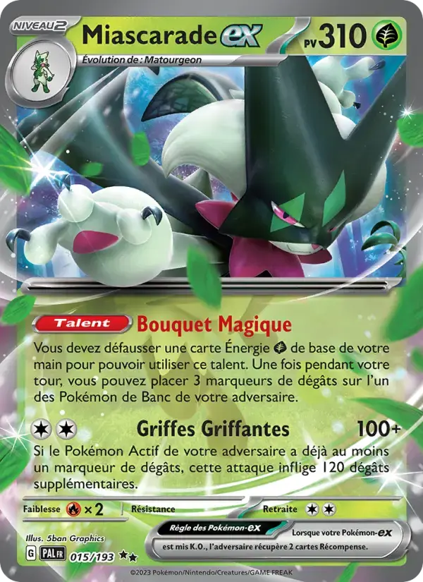 Carte Pokémon Miascarade-ex #015 — Évolutions à Paldea