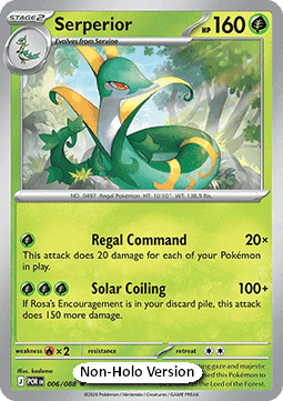 Serperior #006 Non Holo — Perfect Order