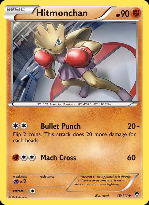 Hitmonchan #48 — Furious Fists