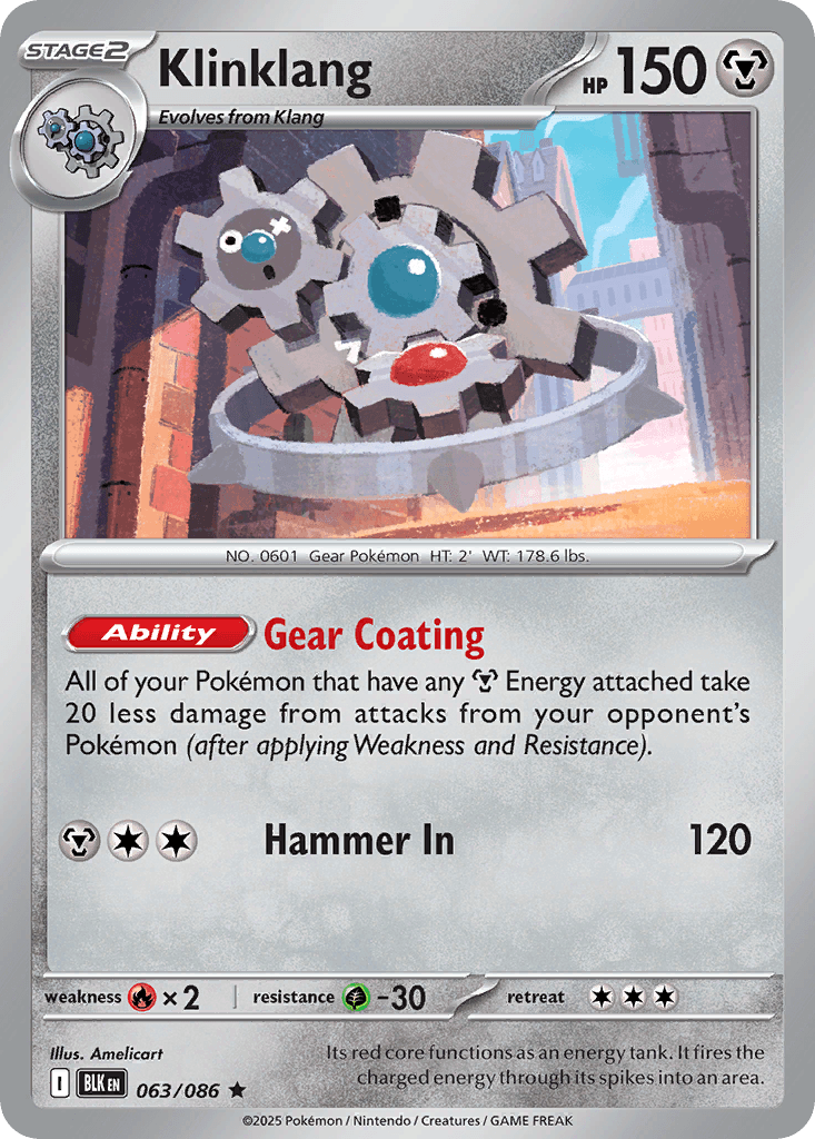 Carte Pokémon Cliticlic #063 — Foudre Noire
