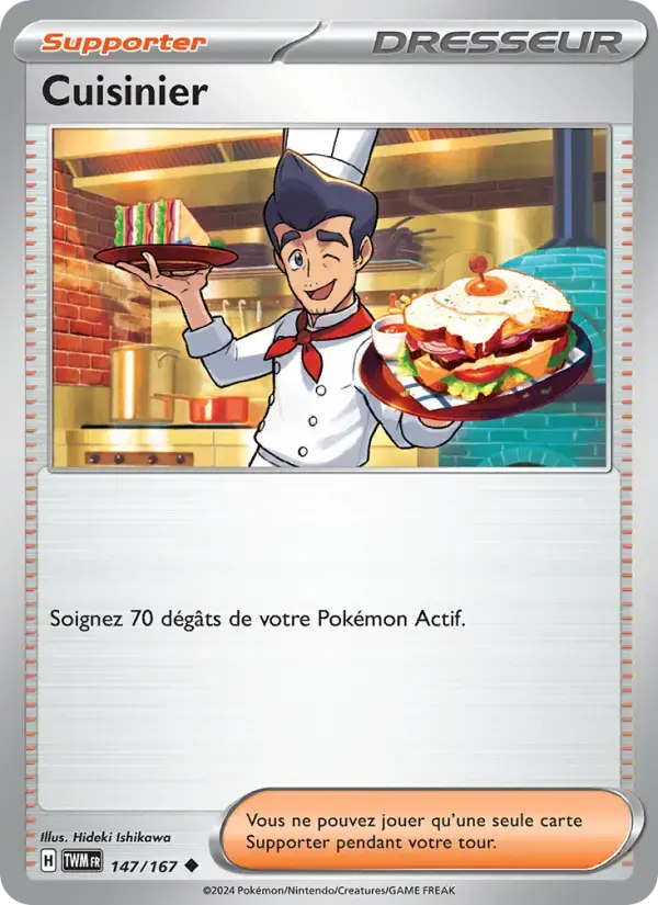 Carte Pokémon Cuisinier #147 — Mascarade Crépusculaire