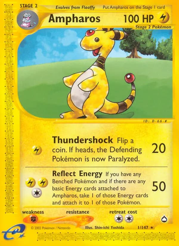 Ampharos #1 — Aquapolis