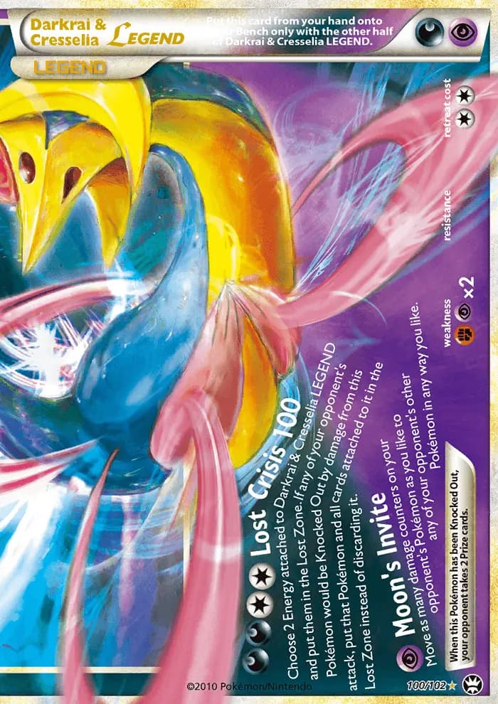 Darkrai & Cresselia LEGEND #100 — Triumphant