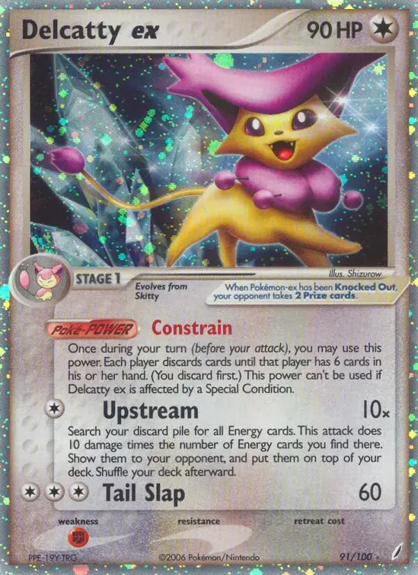 Delcatty ex #91 — Crystal Guardians