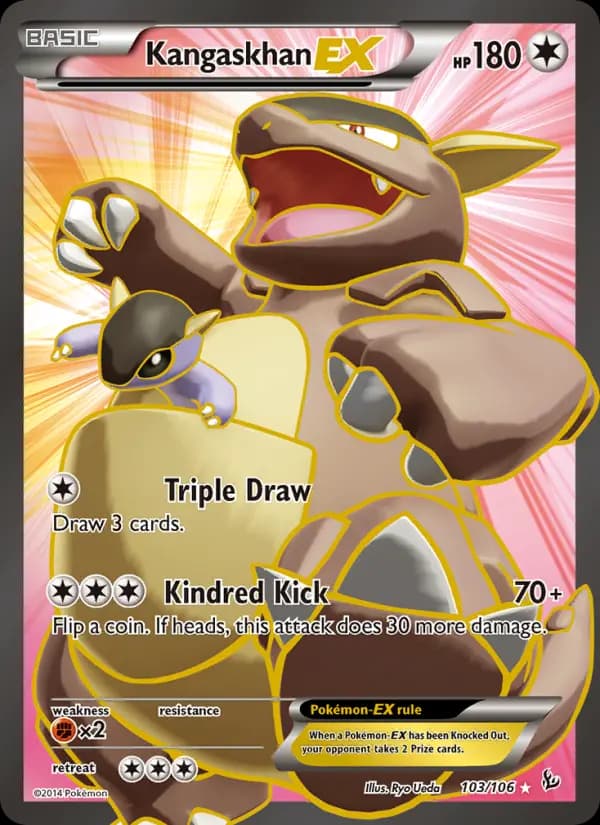 Kangaskhan EX #103 — Flashfire