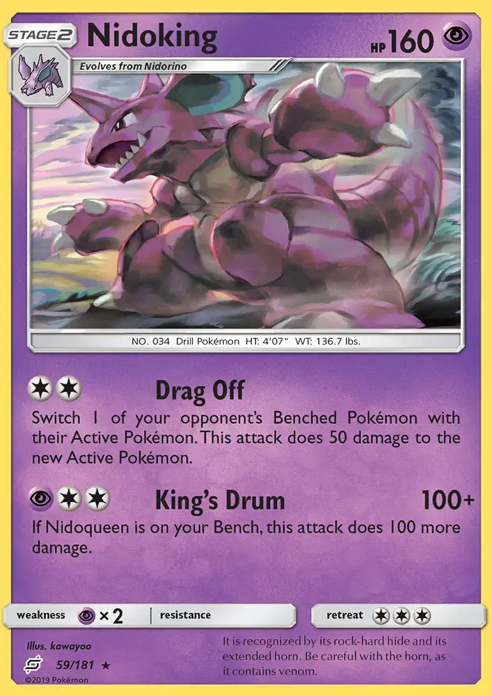 Nidoking #59 — Team Up
