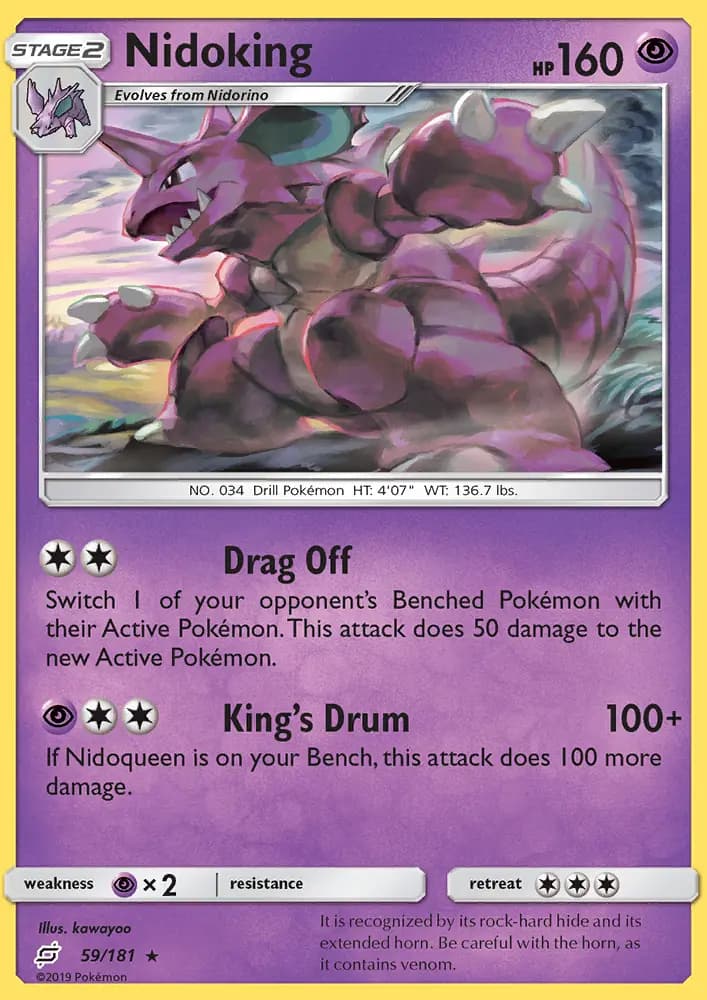 Nidoking #59 — Team Up