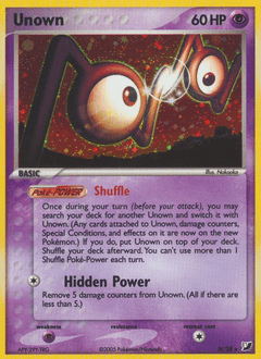 Unown (Z) #N — Unseen Forces