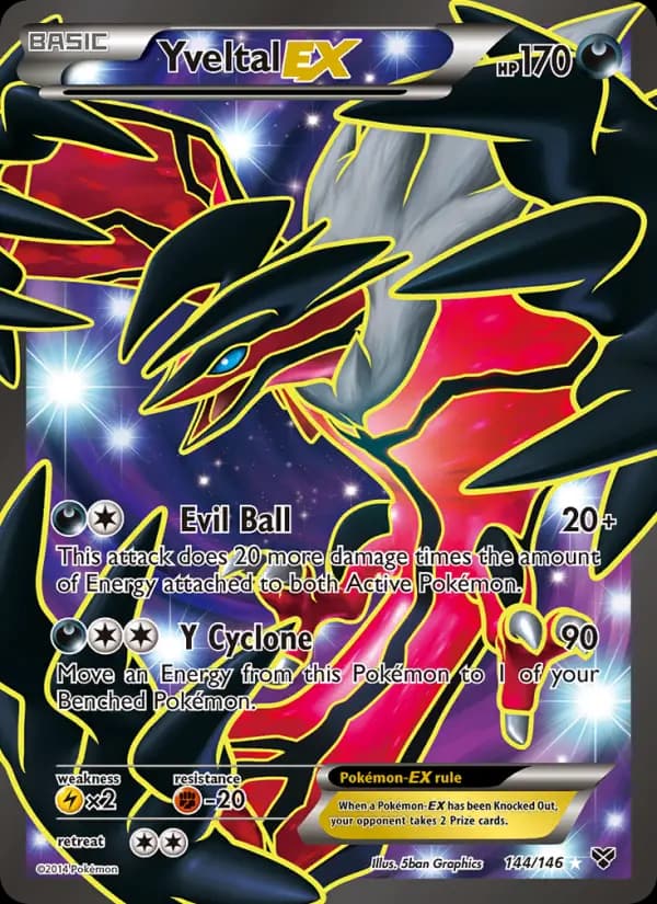 Yveltal EX #144 — XY