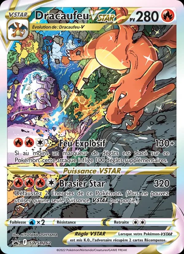 Carte Pokémon Dracaufeu VSTAR #SWSH262 — Promos Épée et Bouclier