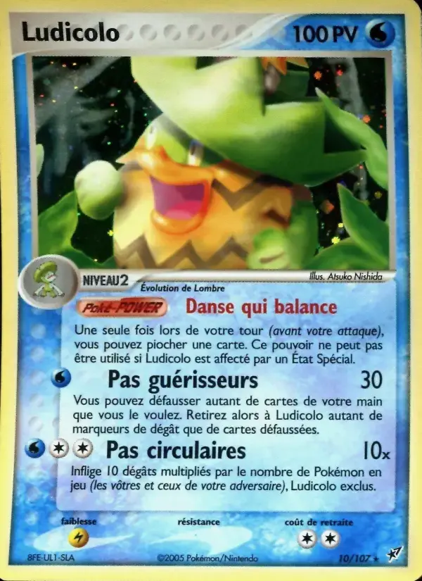 Carte Pokémon Ludicolo #10 — Deoxys