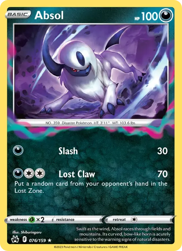 Absol #076 — Crown Zenith
