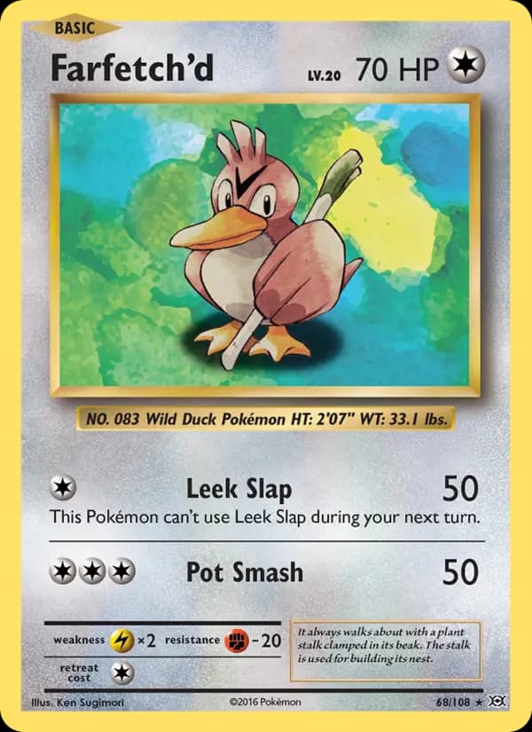 Farfetch'd #68 — Evolutions