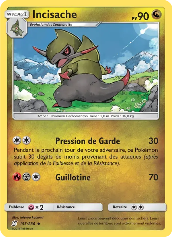 Carte Pokémon Incisache #155 — Harmonie des Esprits