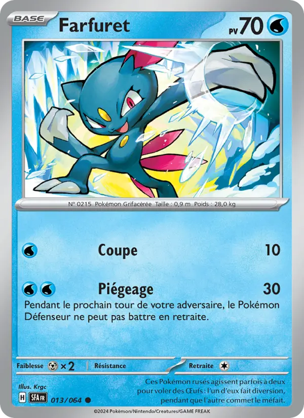 Carte Pokémon Farfuret #013 — Fable Nébuleuse