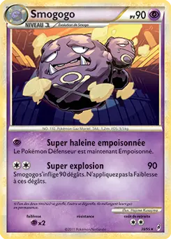 Carte Pokémon Smogogo #38 — L'Appel des Légendes