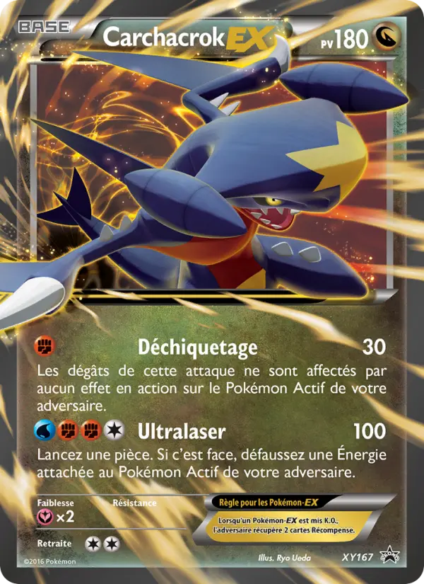 Carte Pokémon Carchacrok-EX #XY167 — Promos X&Y