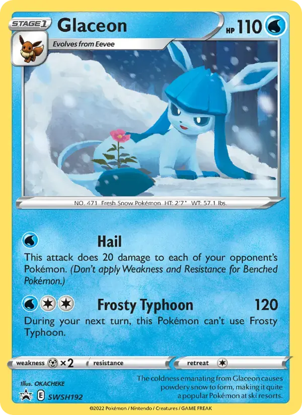 Glaceon #SWSH192 — Sword & Shield Promos