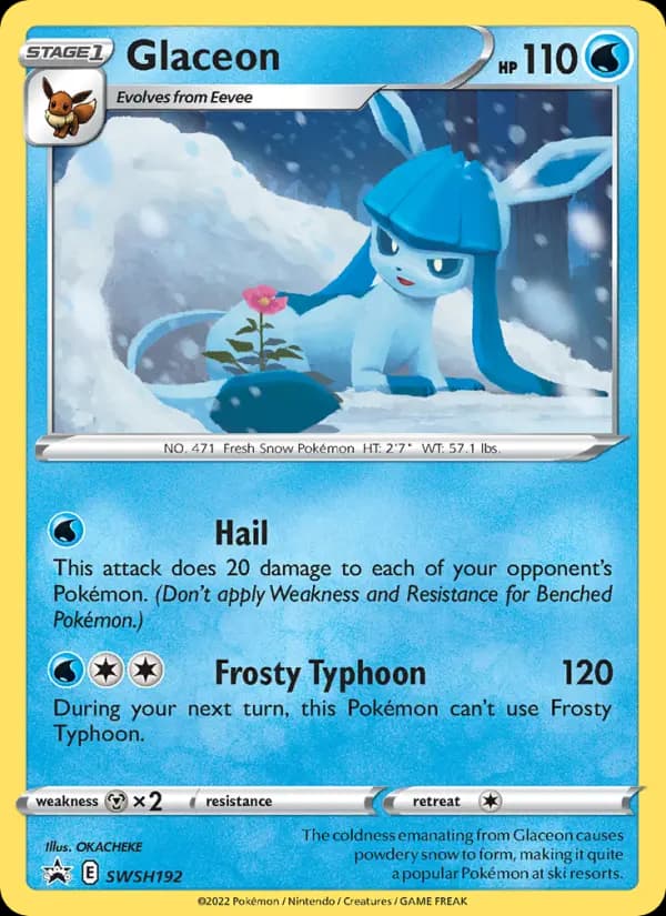 Glaceon #SWSH192 — Sword & Shield Promos