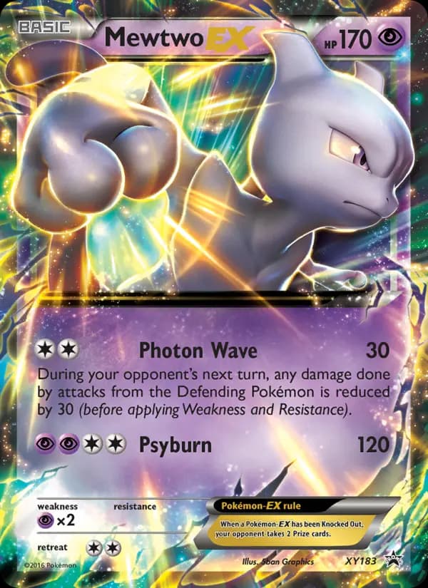 Mewtwo-EX #XY183 — XY Promos