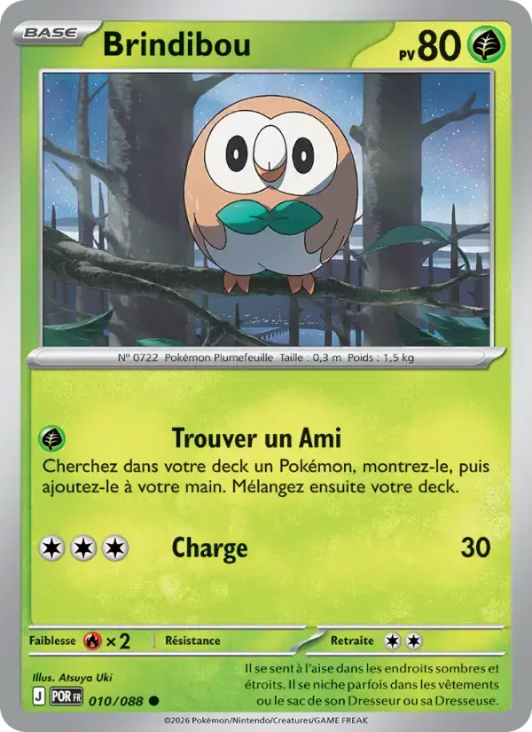 Carte Pokémon Brindibou #010 — Équilibre Parfait