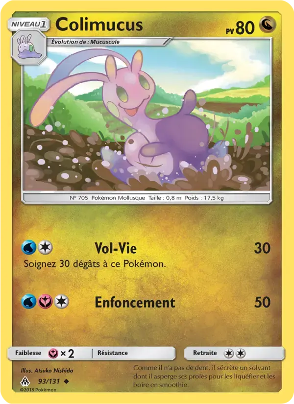 Carte Pokémon Colimucus #93 — Lumière Interdite