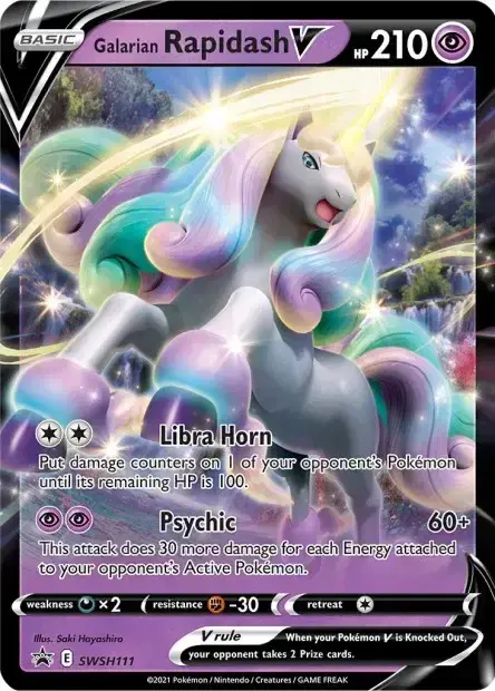 Carte Pokémon Galopa de Galar #SWSH111 — Jumbo