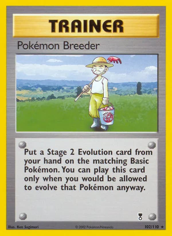 Pokémon Breeder #102 — Legendary Collection