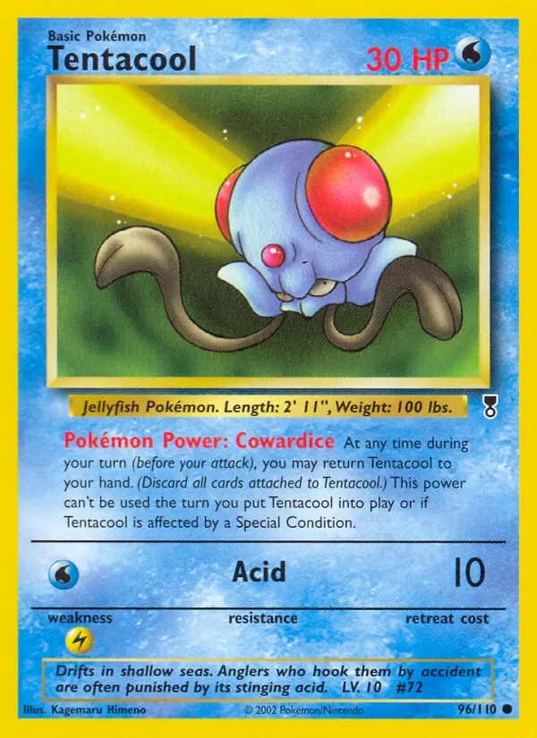Tentacool #96 — Legendary Collection