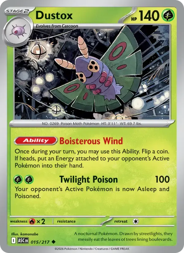 Dustox #015 — Ascended Heroes