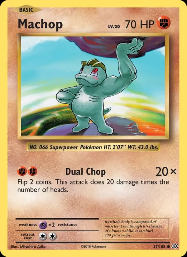 Machop #57 — Evolutions
