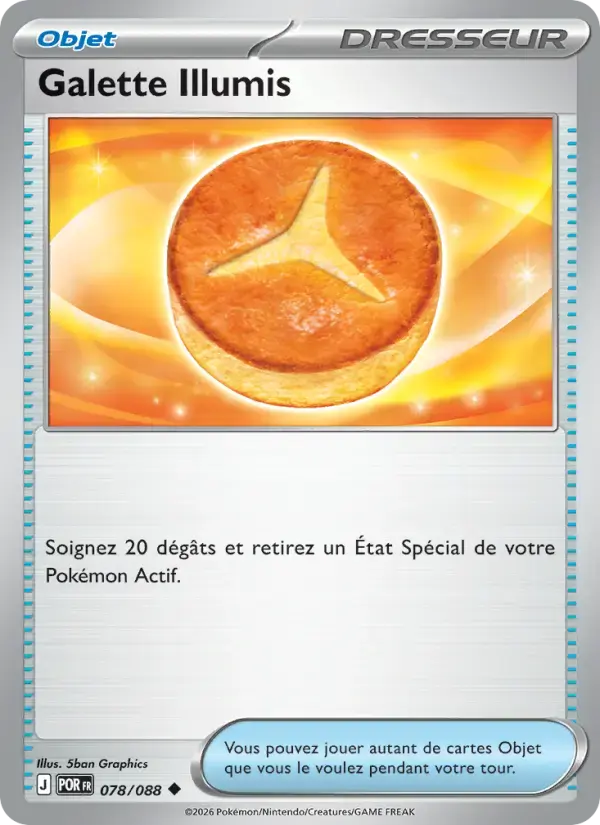 Carte Pokémon Galette Illumis #078 — Équilibre Parfait