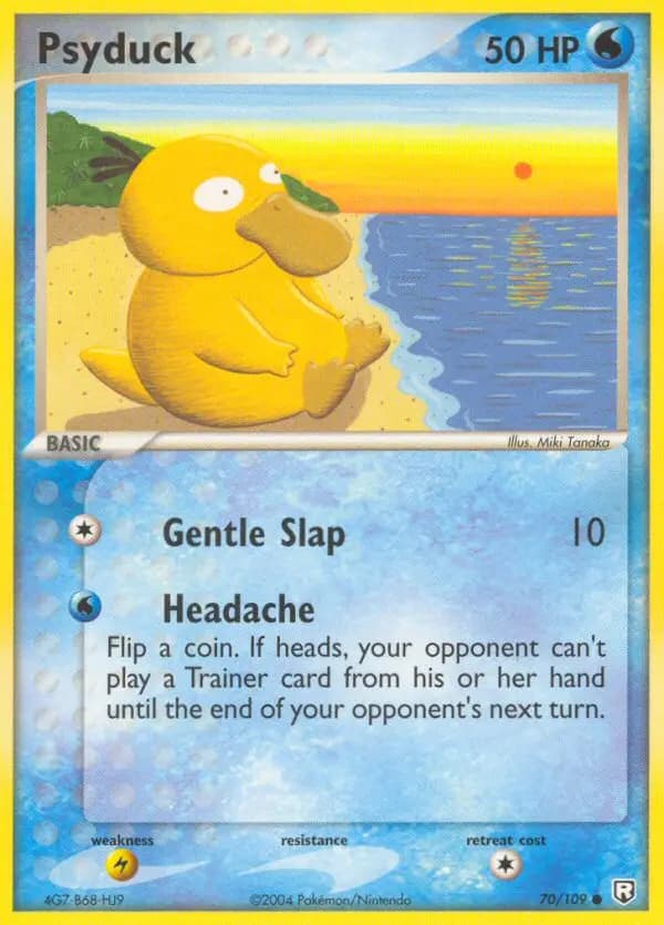Psyduck #70 — EX Team Rocket Returns