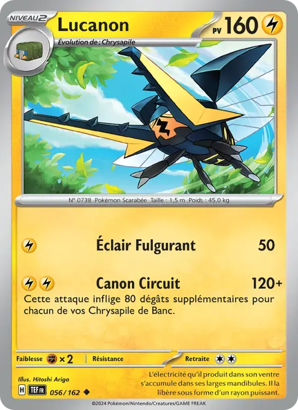 Carte Pokémon Lucanon #056 — Forces Temporelles