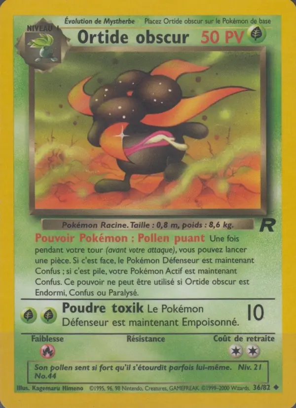 Carte Pokémon Ortide obscur #36 — Team Rocket