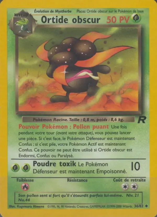 Carte Pokémon Ortide obscur #36 — Team Rocket