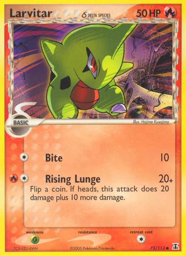 Larvitar δ #73 — Delta Species