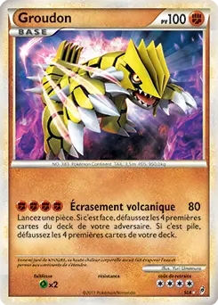 Carte Pokémon Groudon #99 — L'Appel des Légendes