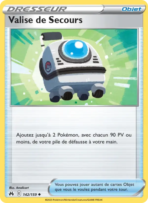 Carte Pokémon Valise de Secours #142 — Zénith Suprême