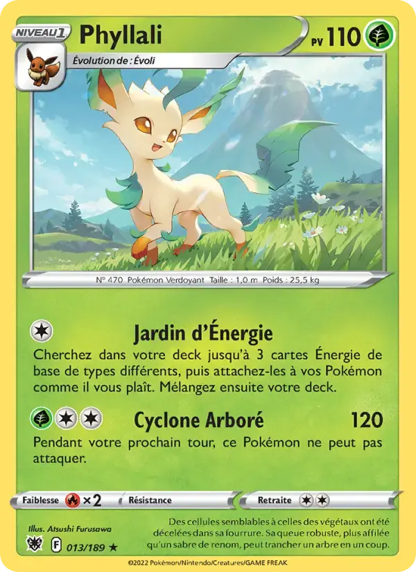 Carte Pokémon Phyllali #013 — Astres Radieux