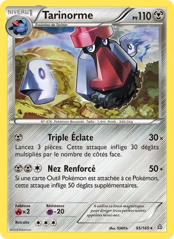 Carte Pokémon Tarinorme #95 — Primo-Choc
