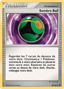 Carte Pokémon Sombre Ball #80 — Aube Majestueuse