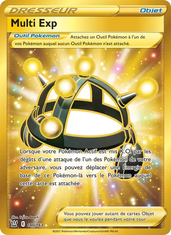 Carte Pokémon Multi Exp #180 — Styles de Combat